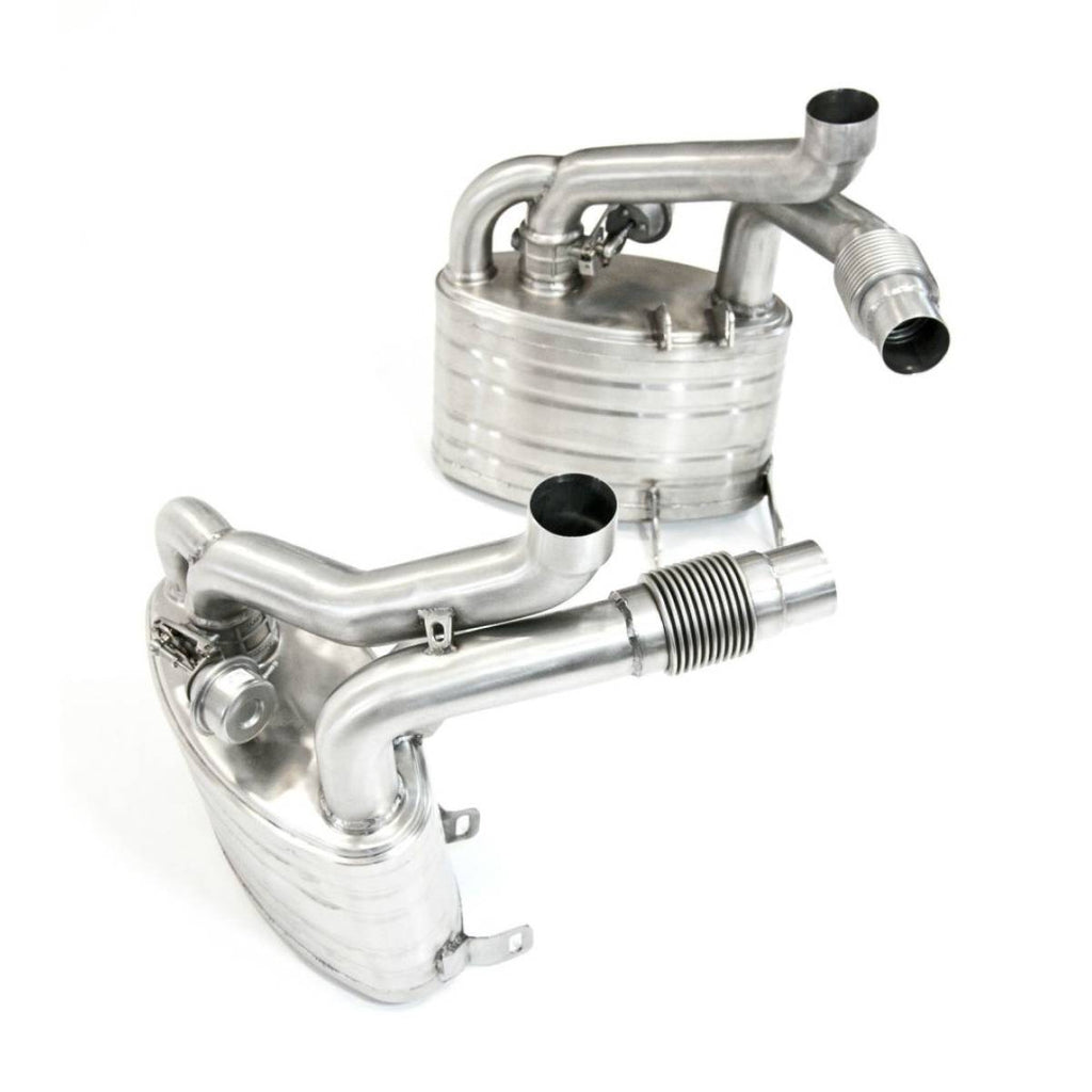 Porsche 911 997.1 Carrera Valved Cat Back Exhaust Silencers
