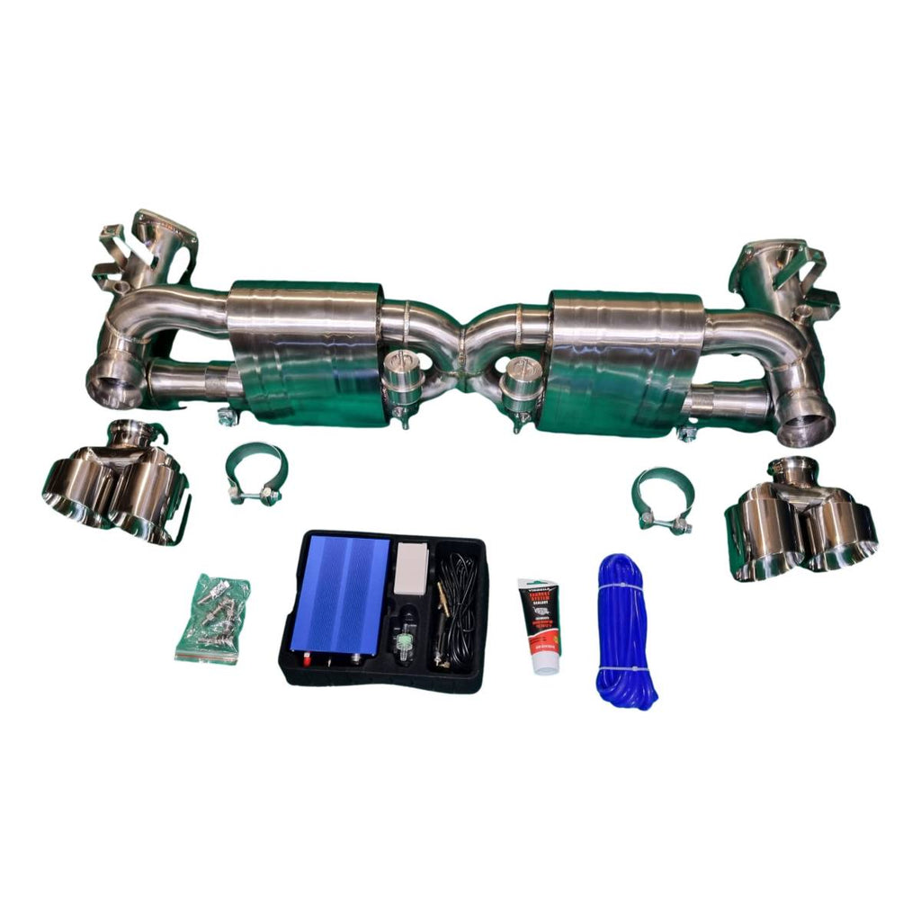 Porsche 991.2 Carrera Valvetronic Performance Stainless Steel Exhaust