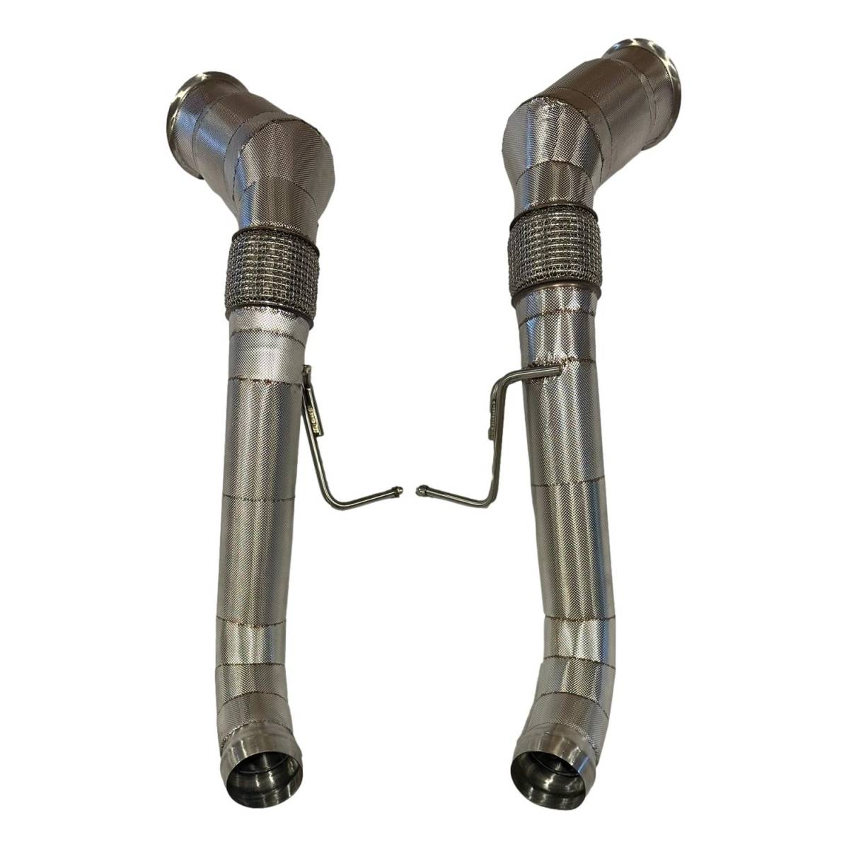 Mclaren 570S/540C/570GT Catted Downpipe with Heat Shield