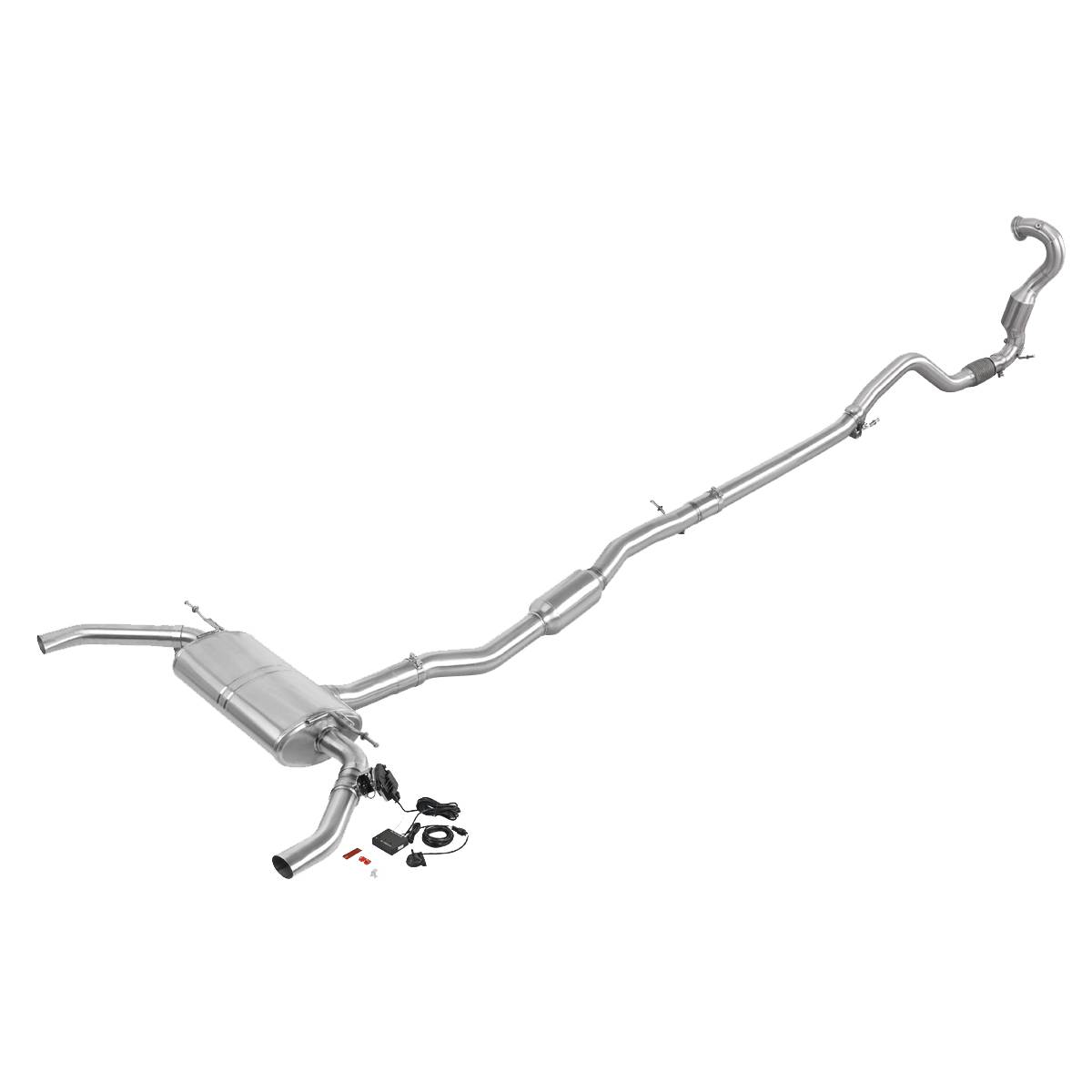 Mercedes-Benz CLA45 AMG Valvetronic 3 Inch Turbo Back Stainless Exhaust