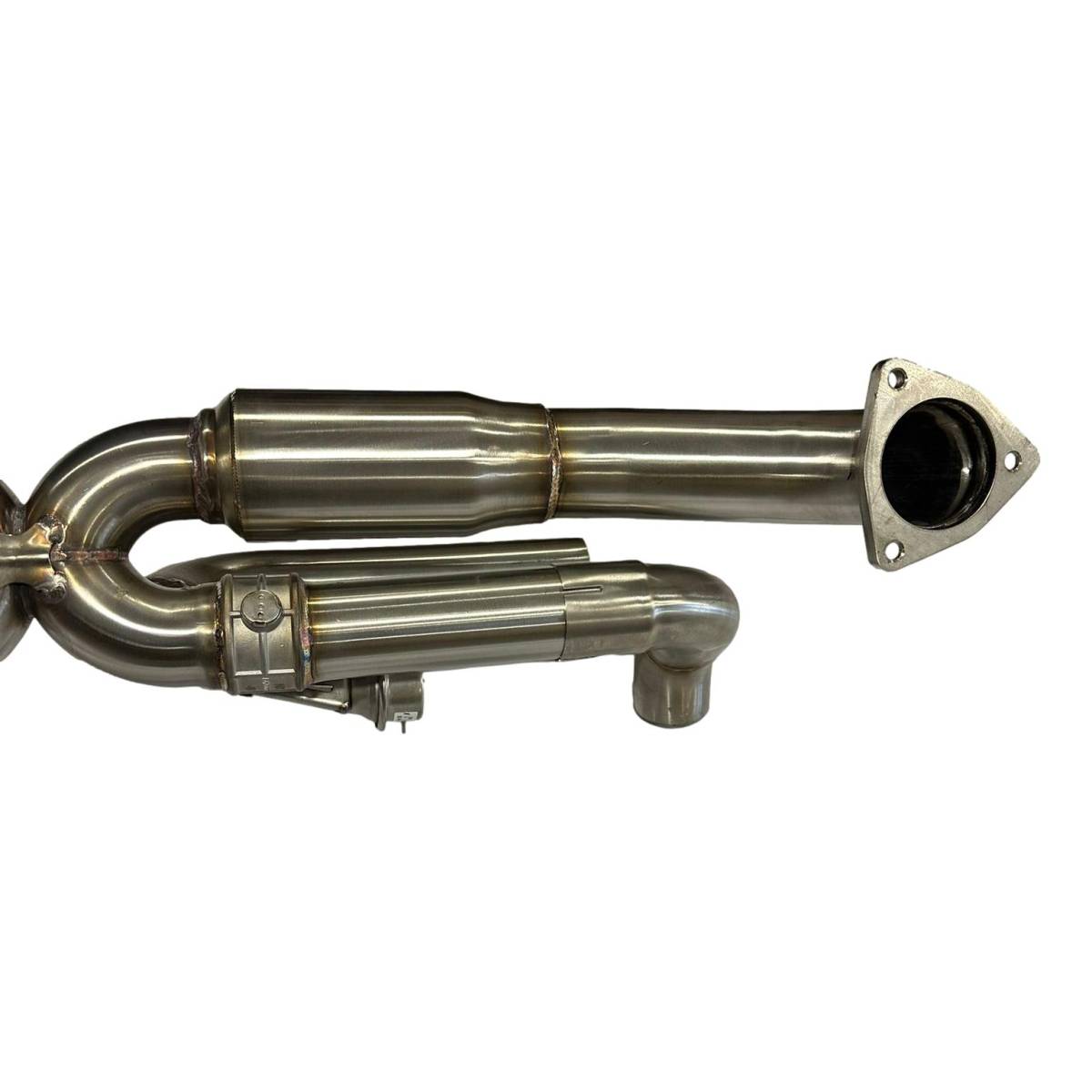 Porsche 911 991 Carrera Valved Rear X-Pipe