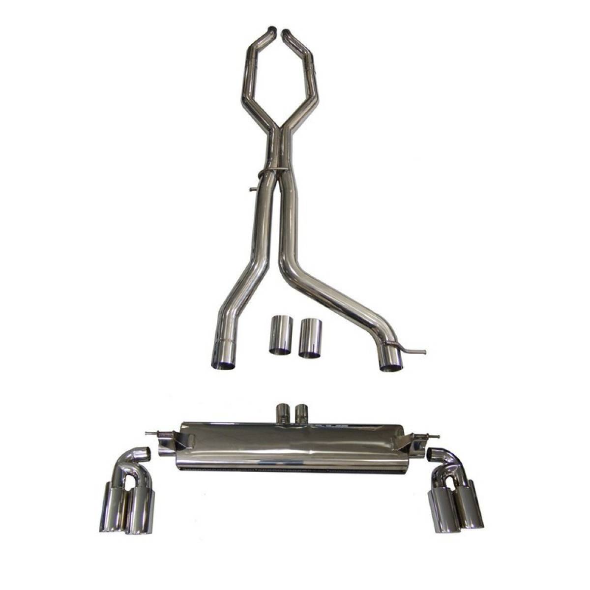 Porsche Cayenne 955 4.8T Turbo Cat Back Exhaust