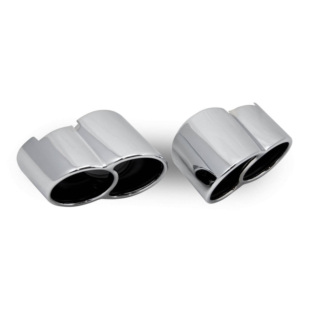 Porsche 911 996 Turbo Twin Exhaust Tailpipes