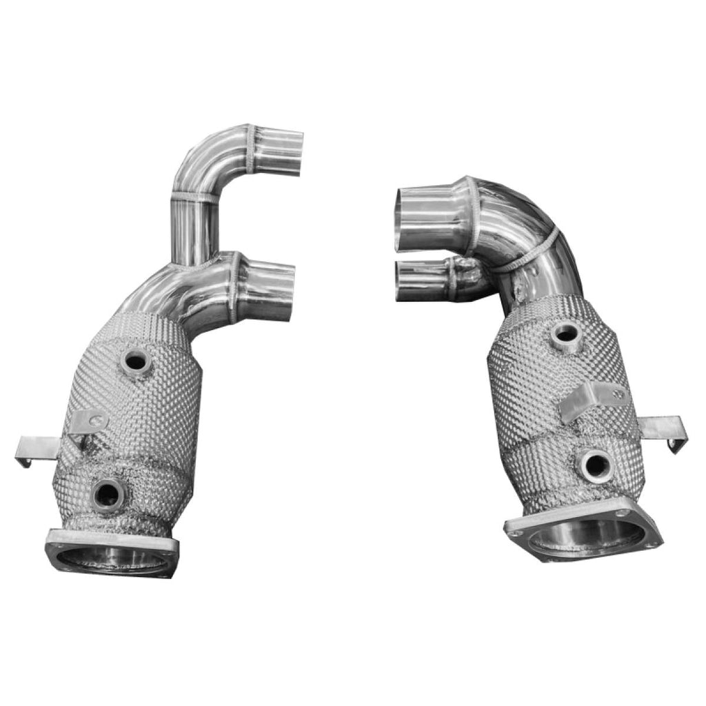 Porsche 911 991.2 Carrera Decat Exhaust Downpipes