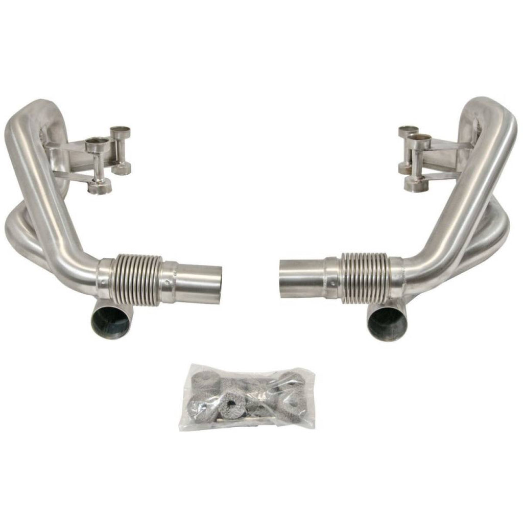 Porsche 911 991.1 Carrera Secondary Exhaust Silencer Bypass Pipes