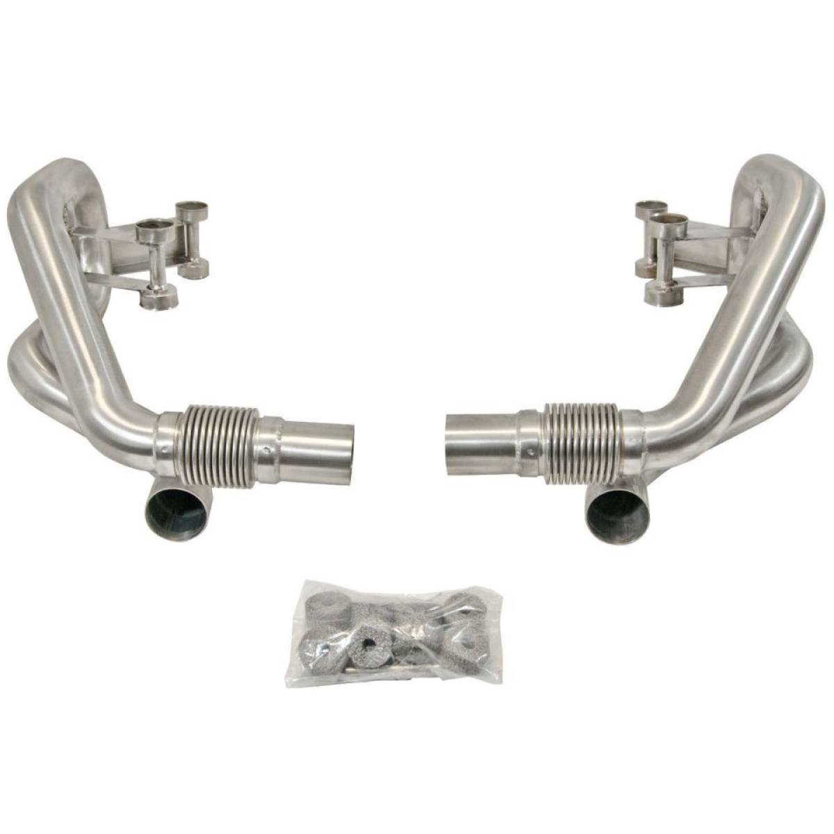 Porsche 911 991.1 Carrera Secondary Exhaust Silencer Bypass Pipes