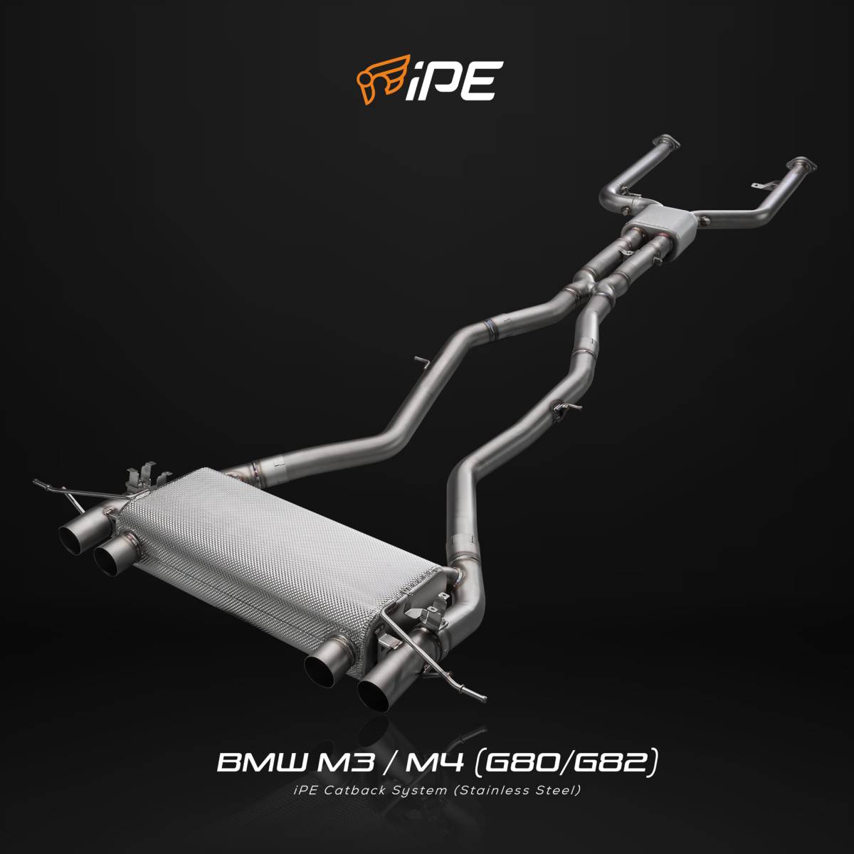 BMW M3(G80)/M4(G82) 2021 - Current Cat Back System (Equal-Length Front Pipe)