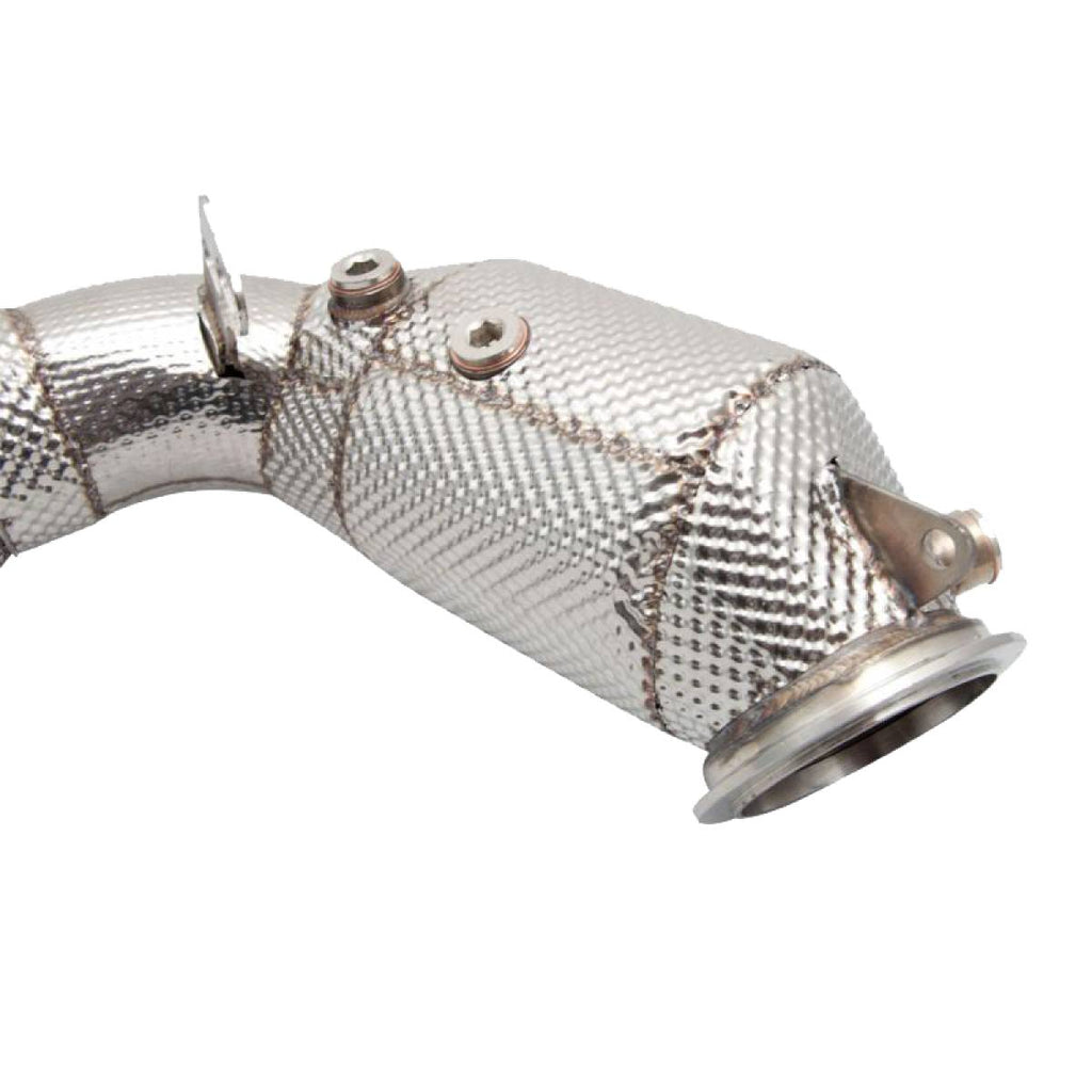 BMW M5 F10/F11 M6 F12/F13 Exhaust Downpipe 200 CPSI Cats With Heat Shield