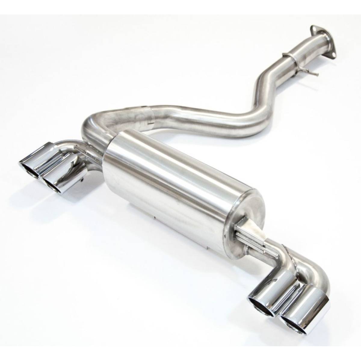 BMW E82 1M Coupe Exhaust Rear Silencer Twin Tailpipes
