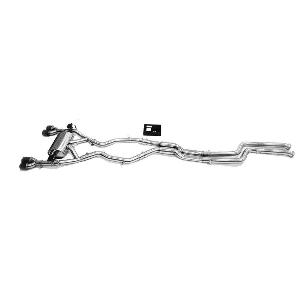 BMW M3 F80,M4 F82 Valvetronic Cat Back Exhaust Carbon Tailpipes