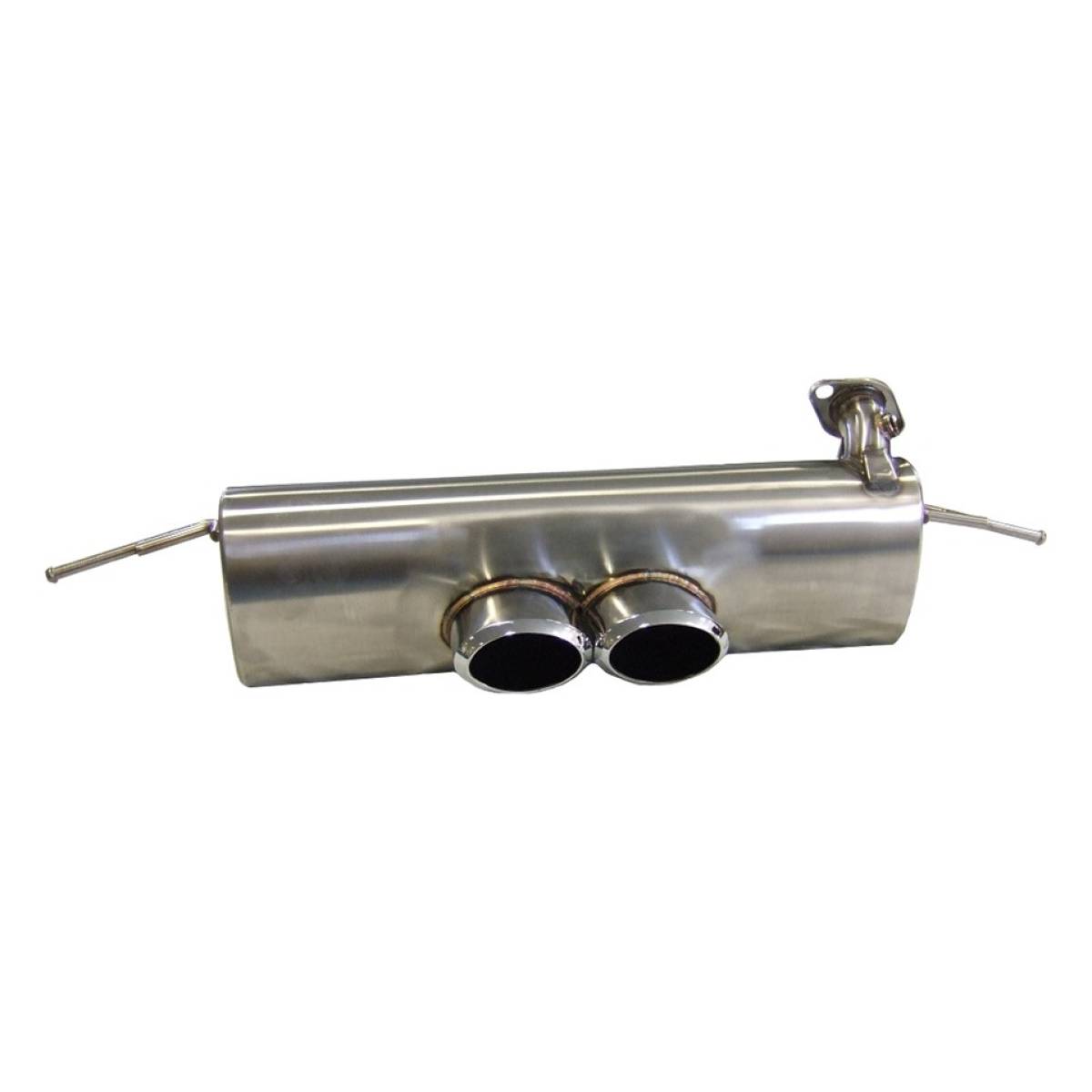 SMART ForTwo (451) Turbo 1.0L Exhaust with Catalytic Converters (Brabus style central fitment)