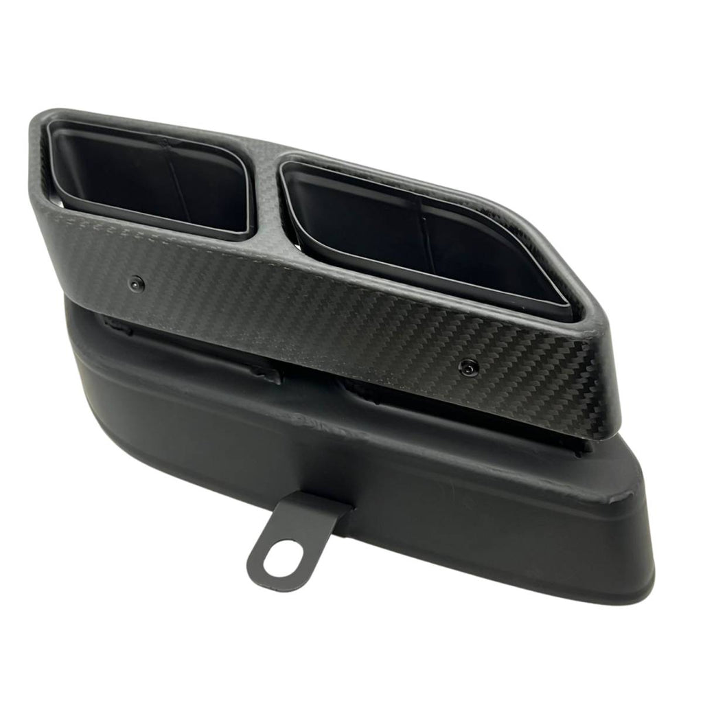 Audi R8 V10 Gen 2 Carbon Fibre Square Exhaust Tailpipes