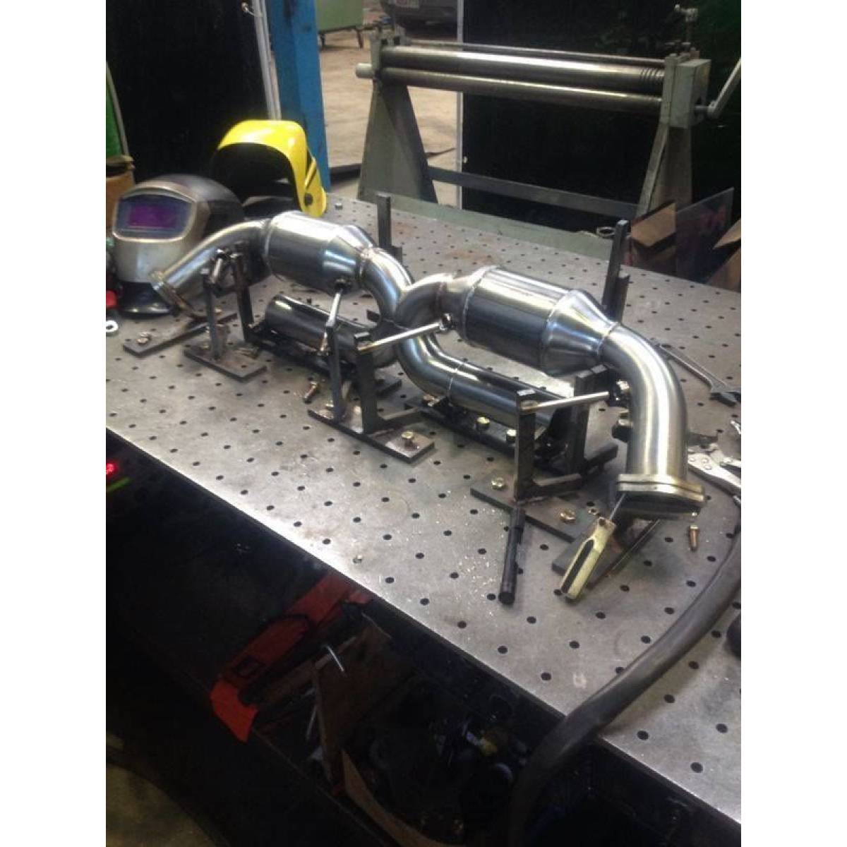 Porsche 911 997.1 Carrera 200CPSI Exhaust Catalytic Converters 2.5" 63mm