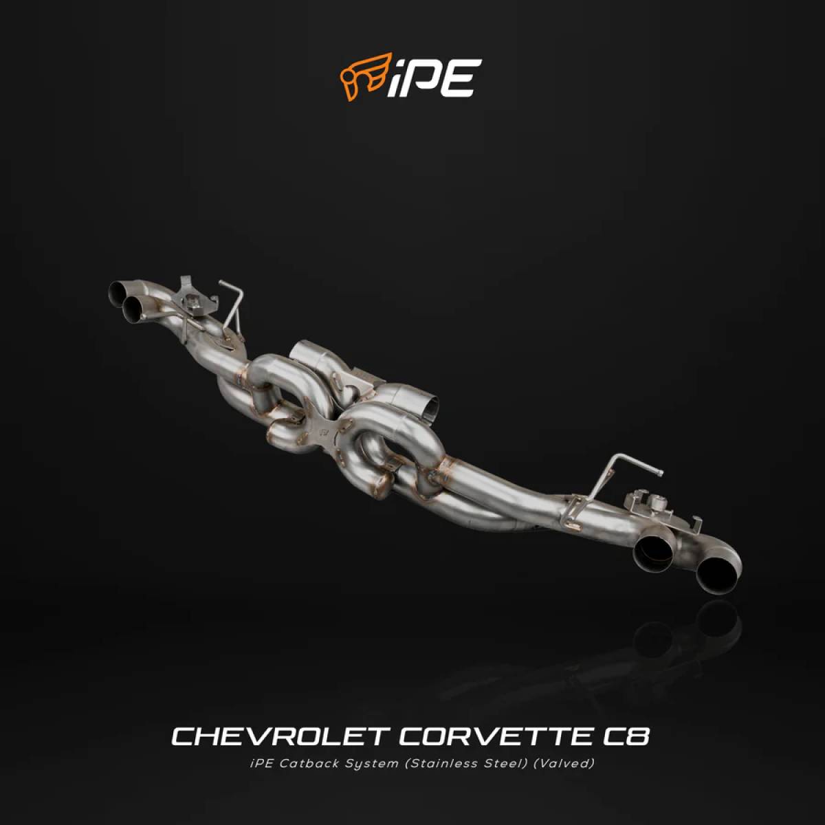 Chevrolet Corvette C8 2019 - Current Cat Back System WITH Valve
