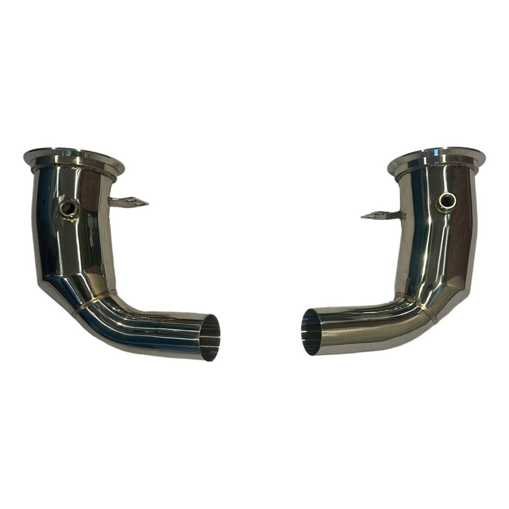 Porsche 911 992 Turbo Catted Downpipes