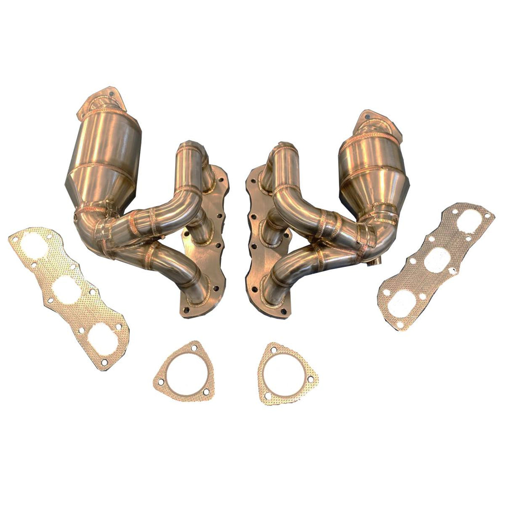 Porsche 987.2 Boxster & Cayman Decat Exhaust Manifolds "OE Style"