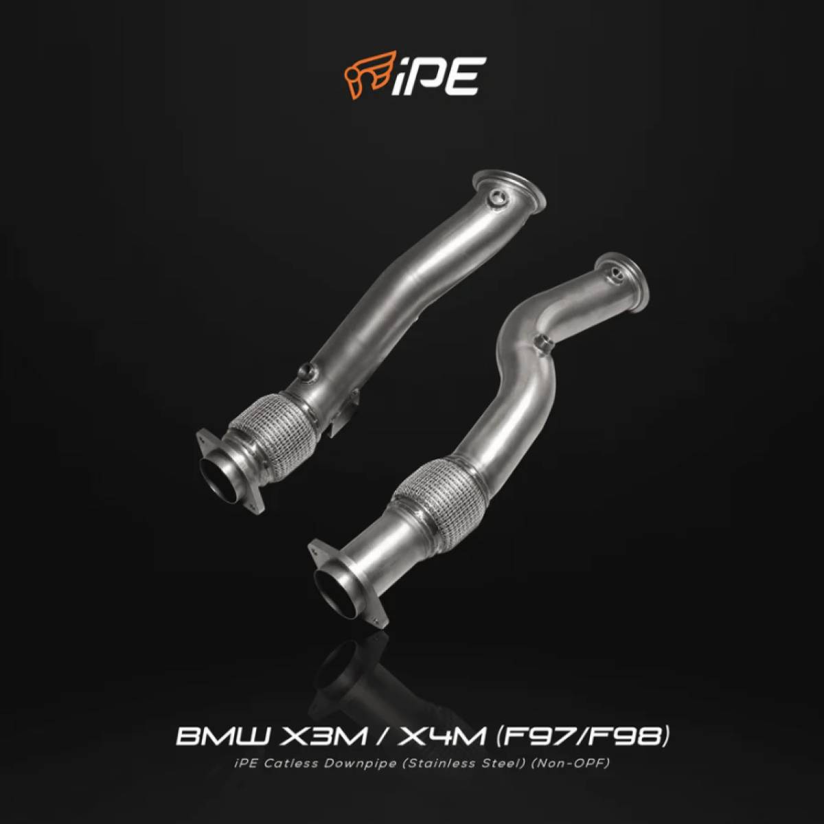 BMW F98-X4 M 2019 - Current Catless Downpipe Non-OPF Version