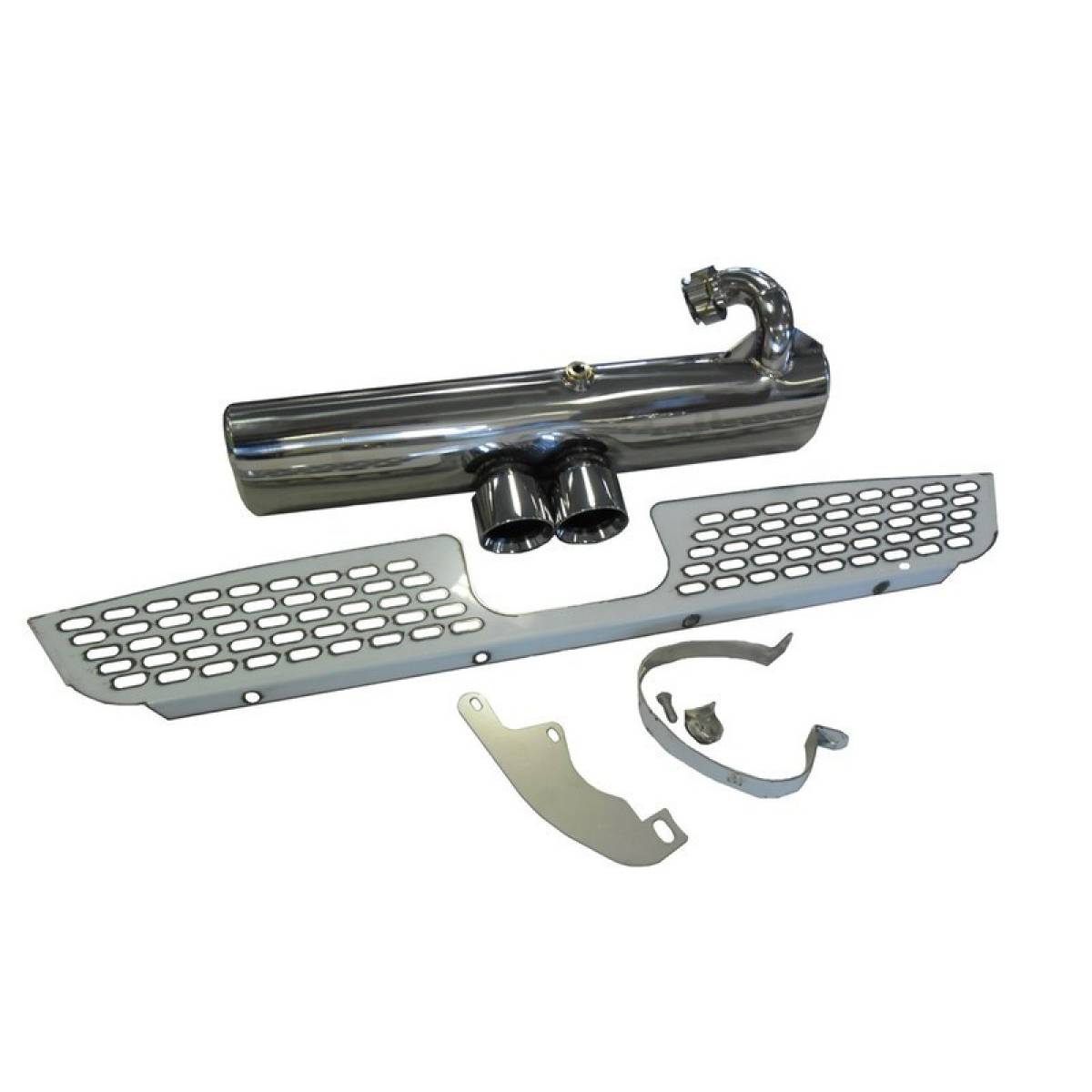 Smart ForTwo (450) 700CC Centre Exit Exhaust with Valance