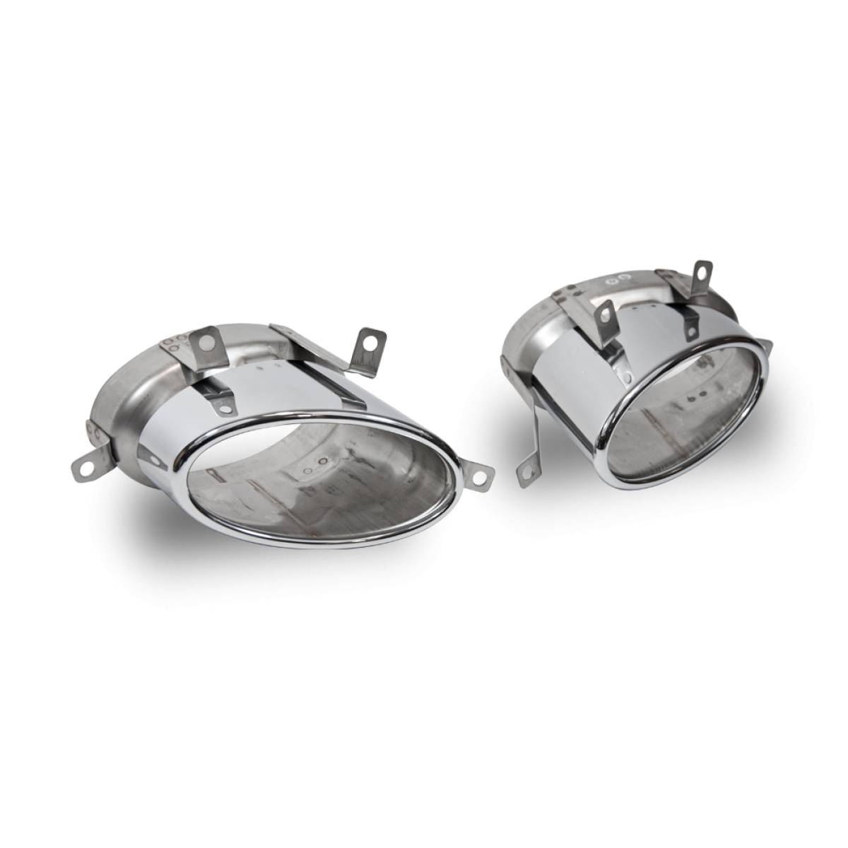 Audi R8 V10 Stainless Steel Twin Exhaust Tailpipes