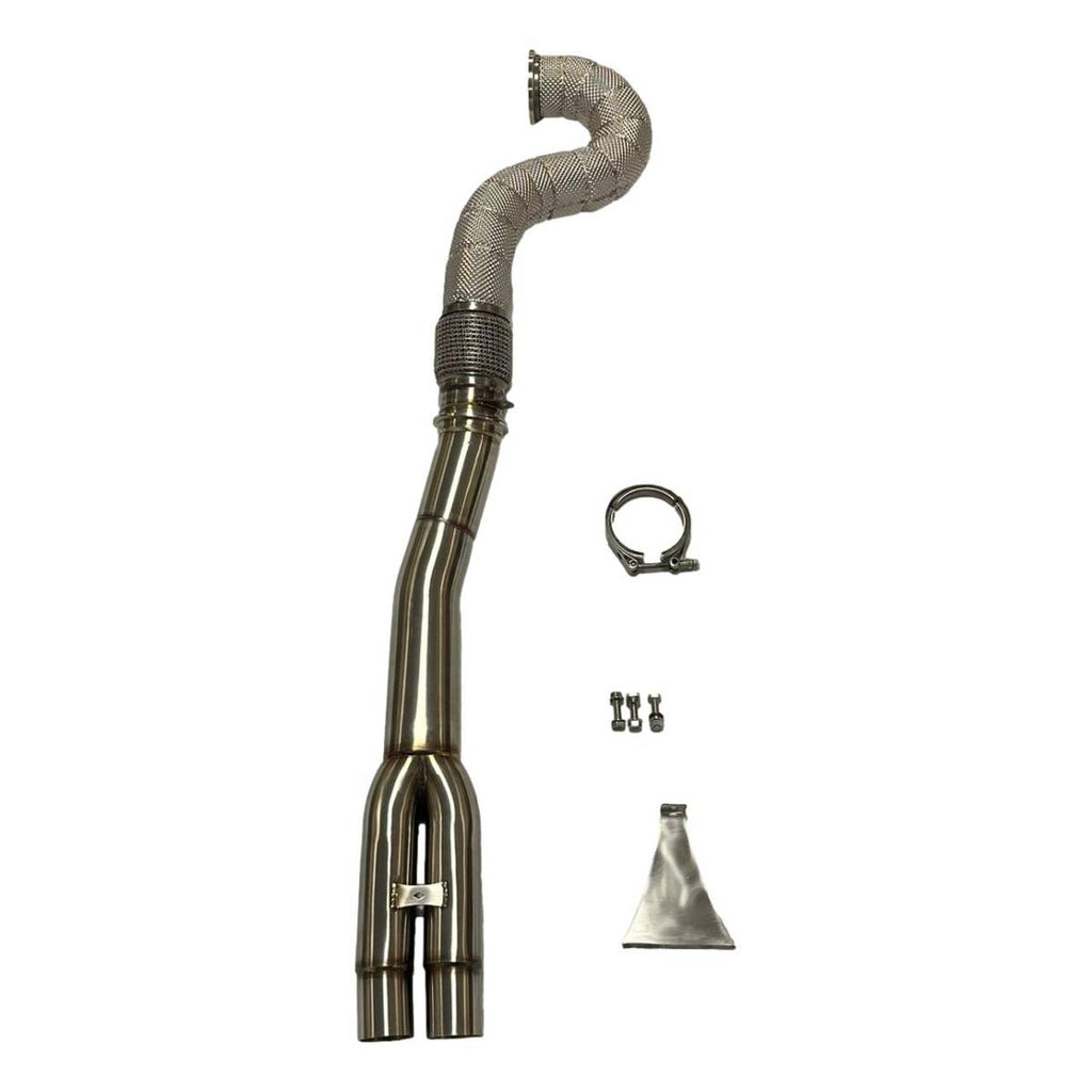 Audi TTRS (8S) & RS3 (8V) 3.5" Decat Exhaust Downpipe