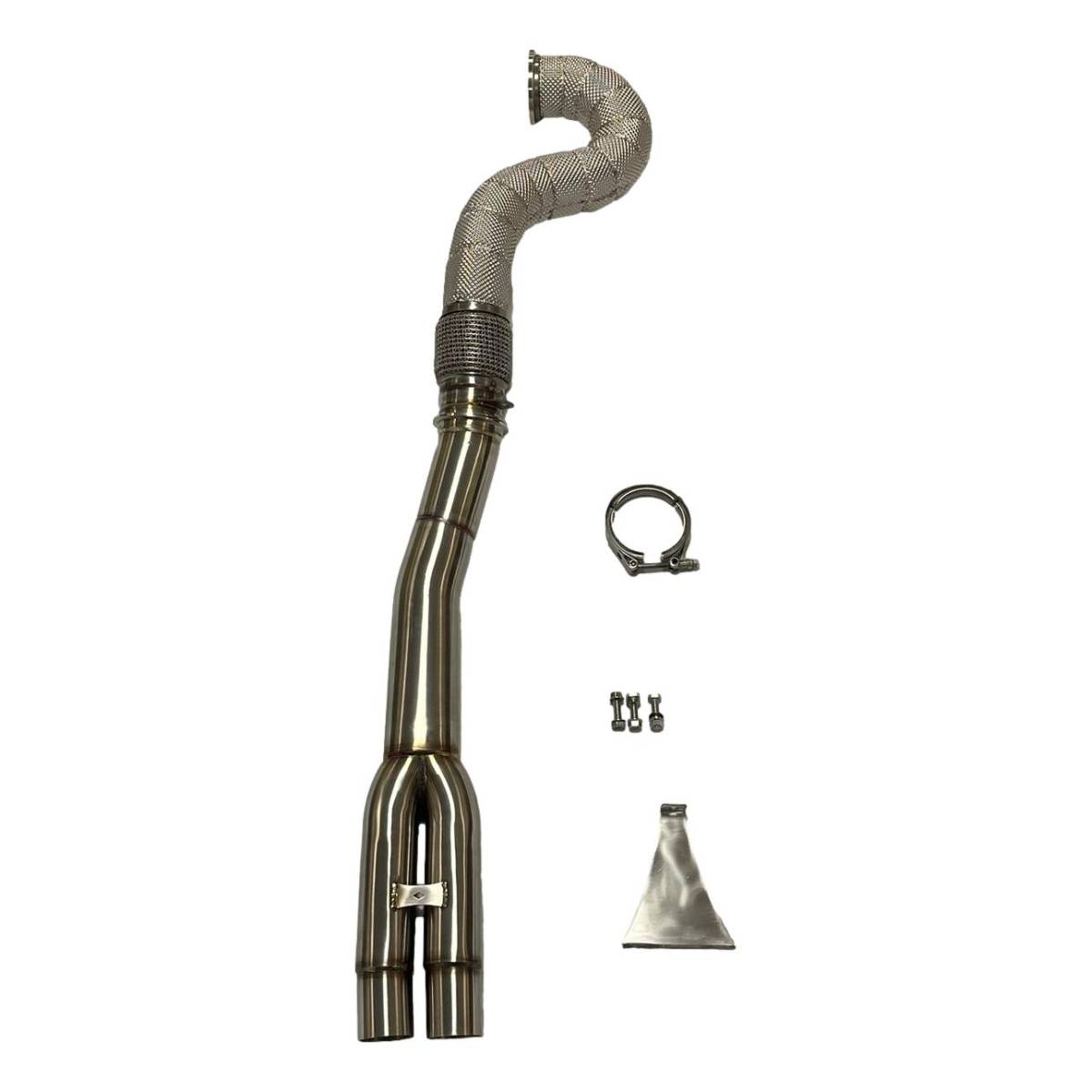 Audi TTRS (8S) & RS3 (8V) 3.5" Decat Exhaust Downpipe