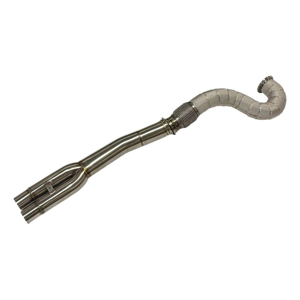 Audi TTRS (8S) & RS3 (8V) 3.5" Decat Exhaust Downpipe