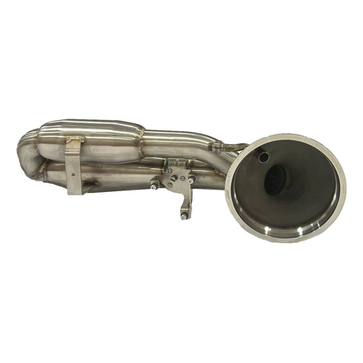 Porsche 911 992 GT3 Stainless Steel Exhaust with Carbon Tailpipes