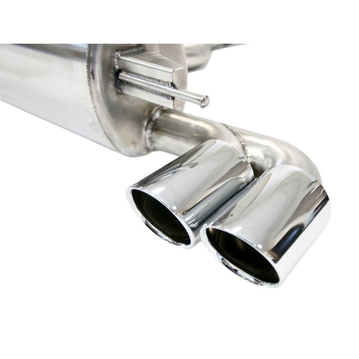 BMW E82 1M Coupe Exhaust Rear Silencer Twin Tailpipes