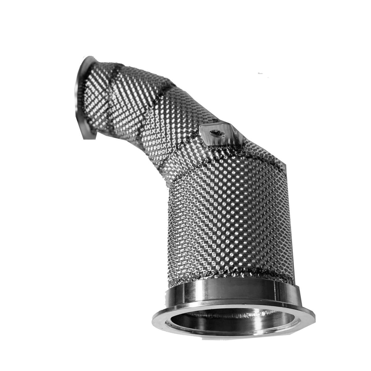 Porsche Panamera 971 2.9L Turbo Exhaust Catalytic Converters With Heat Shield