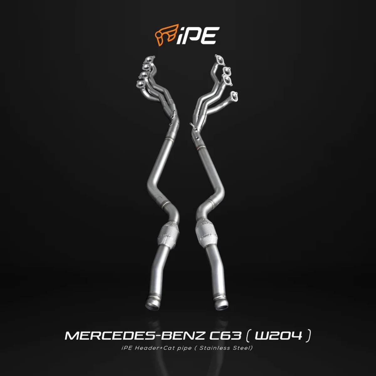 Mercedes-Benz AMG W204-C63 (Sedan) S204-C63 (Estate) C204-C63 (Coupe) 2007 - 2014 Headers + Catted Front Pipe
