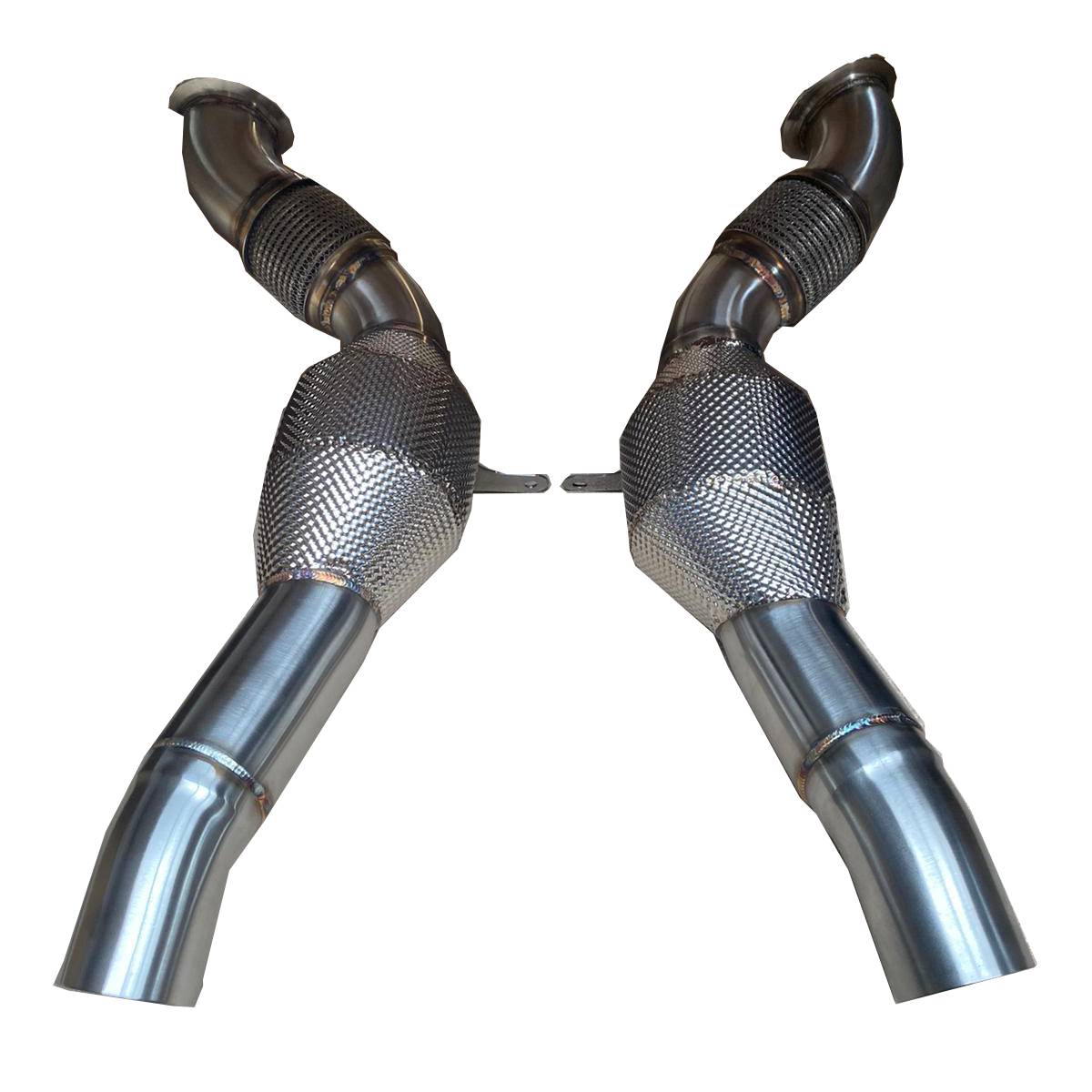 Ferrari 488 200CPSI Cat Exhaust Downpipes