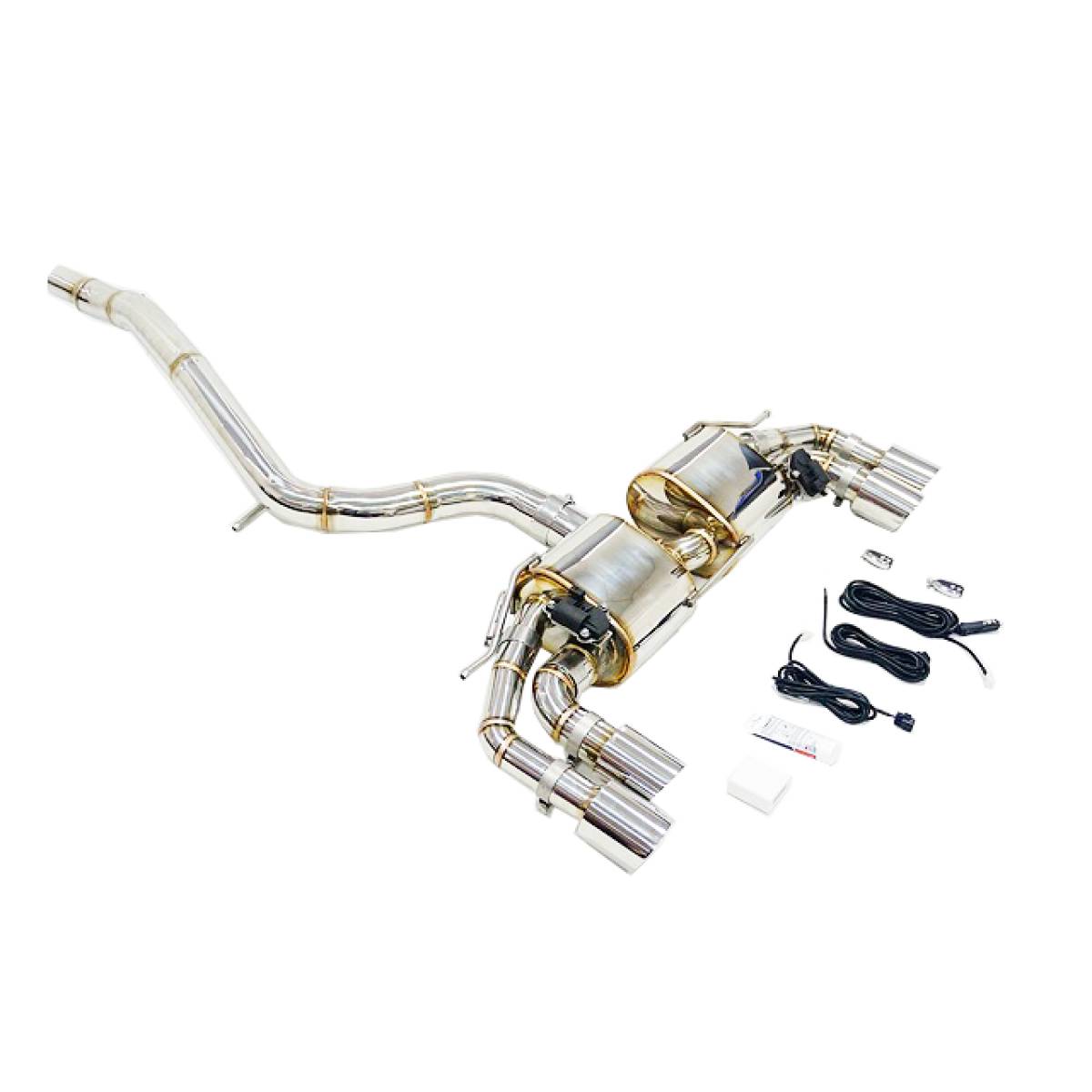 VW Golf R MK 7 / 7.5 Valvetronic Cat Back Exhaust