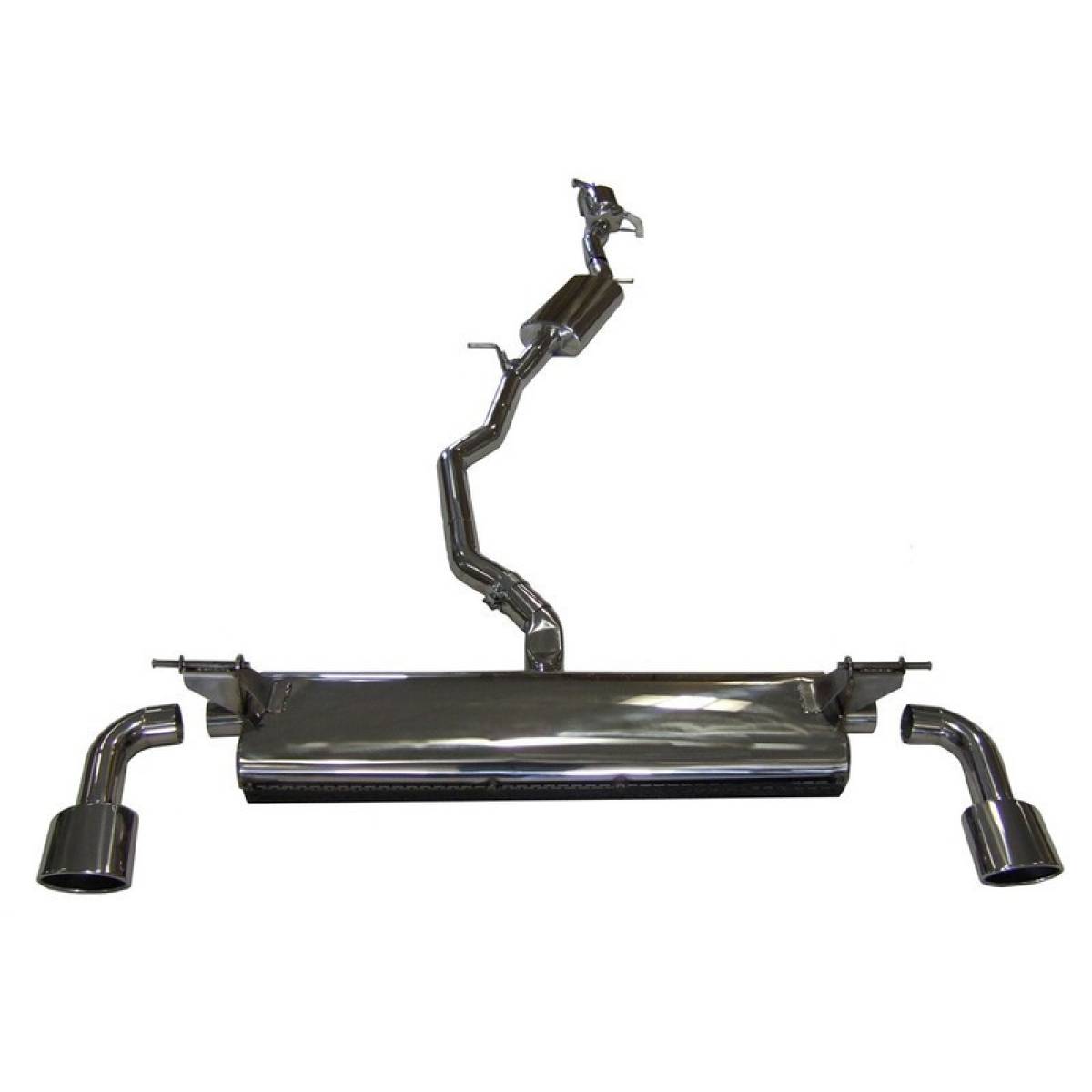 Porsche Cayenne 955 3.2L V6 Cat Back Exhaust