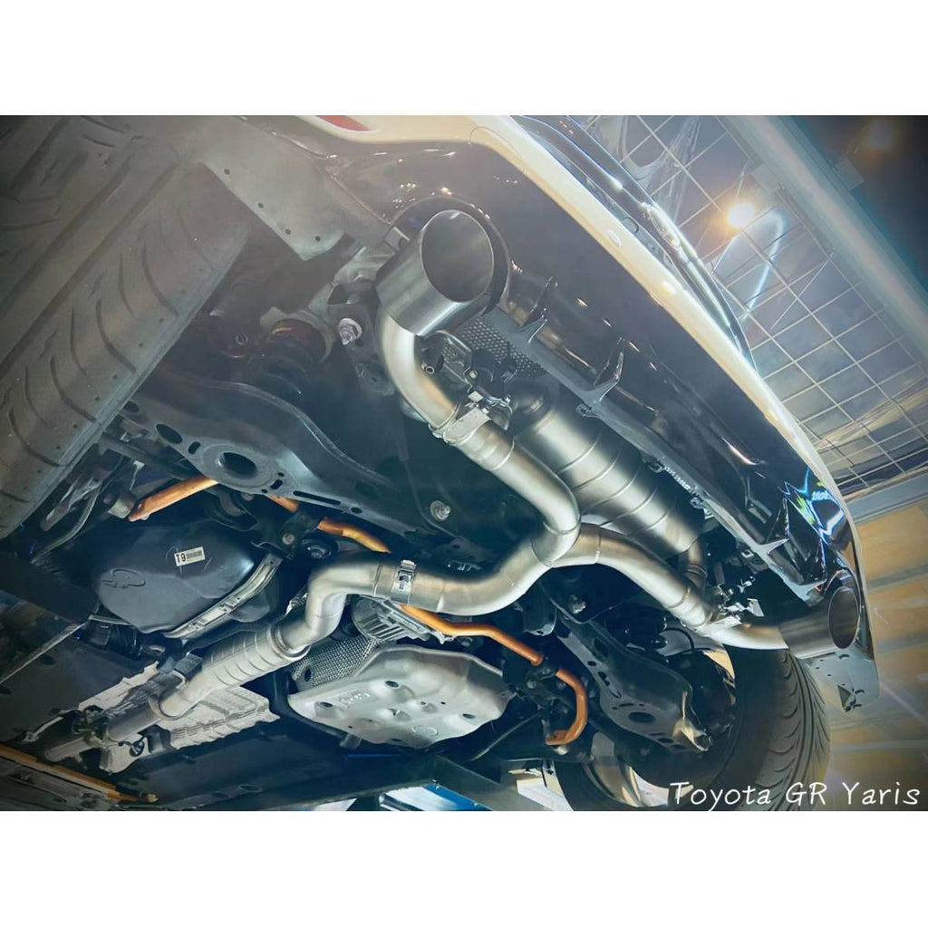 Toyota Yaris GR Valvetronic Cat Back Exhaust