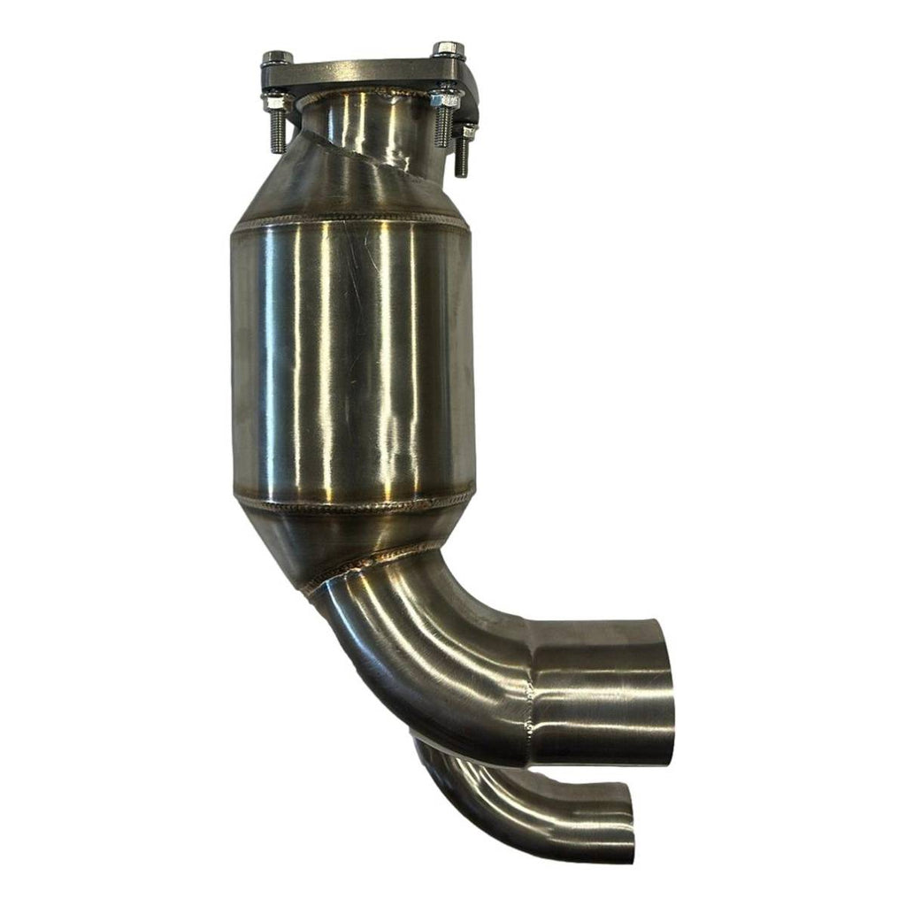 Porsche 911 991.2 Carrera Downpipe with 300 Cell Cats