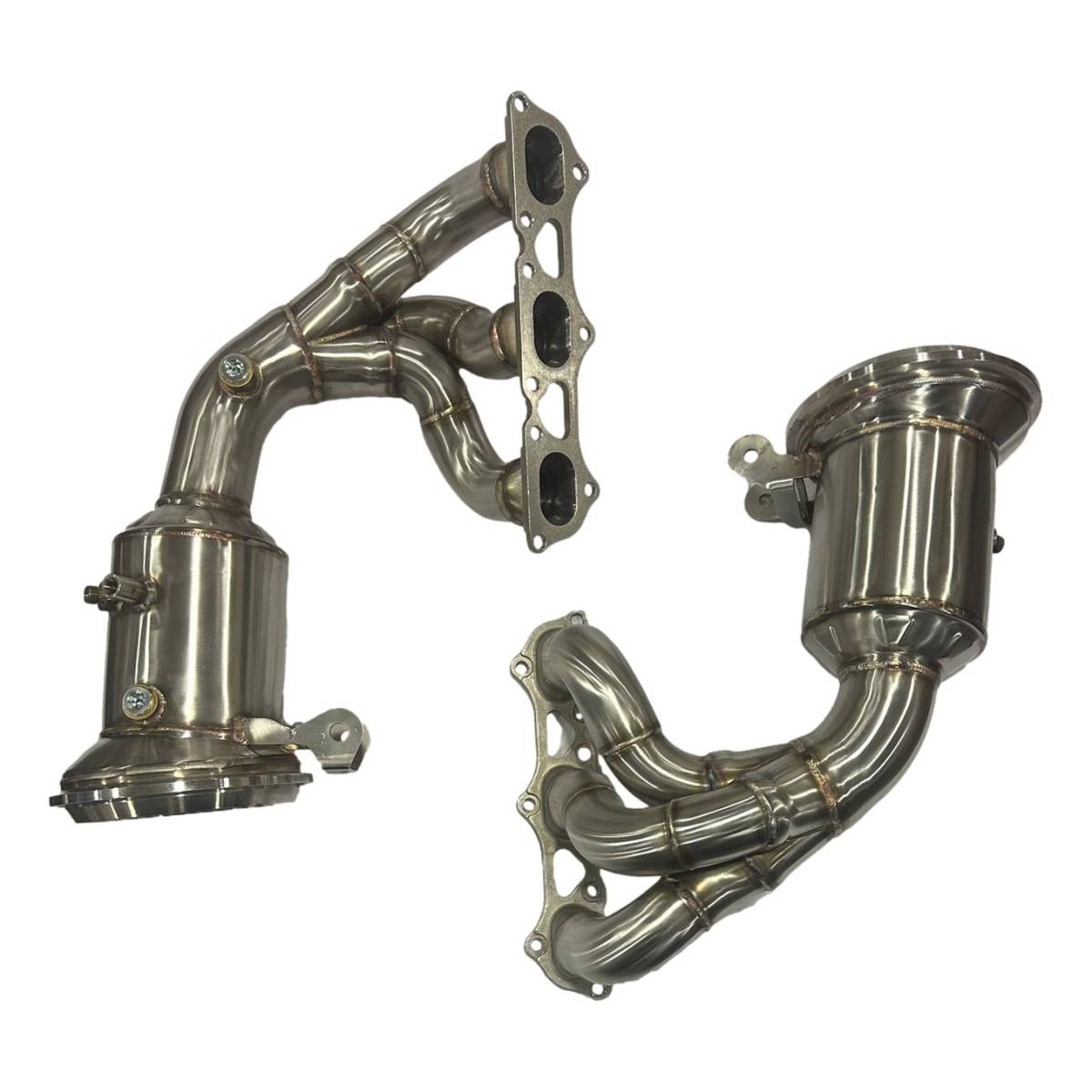 Porsche 911 992 GT3 Stainless Steel Exhaust with Carbon Tailpipes