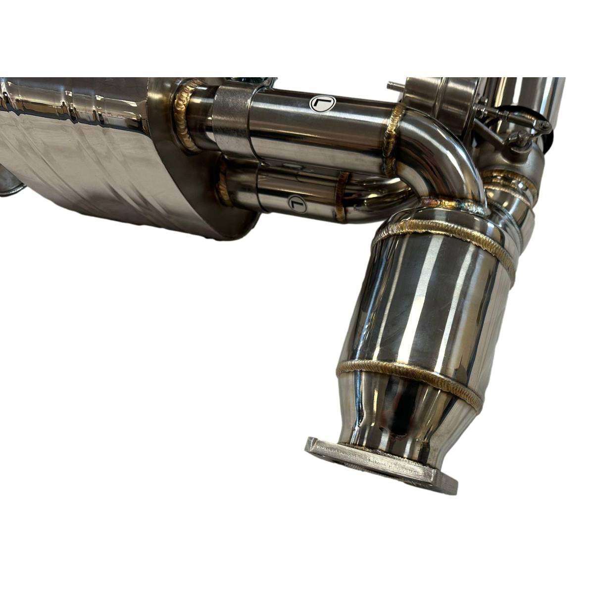 Porsche 911 991.1 Turbo Valvetronic Exhaust with Cats