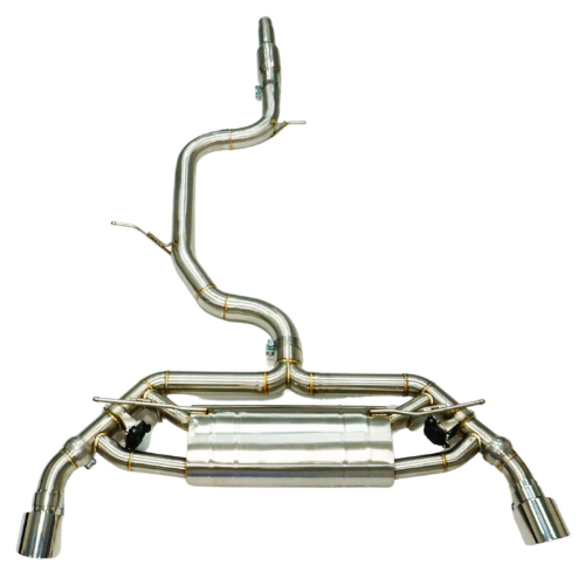 VW Golf Mk 8 GTI Valvetronic Cat Back Exhaust