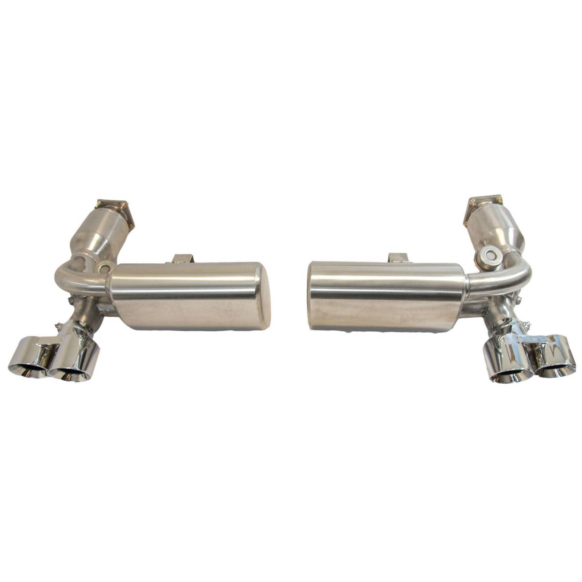 Porsche 911 997.1 Turbo Valvetronic Exhaust with Tailpipes