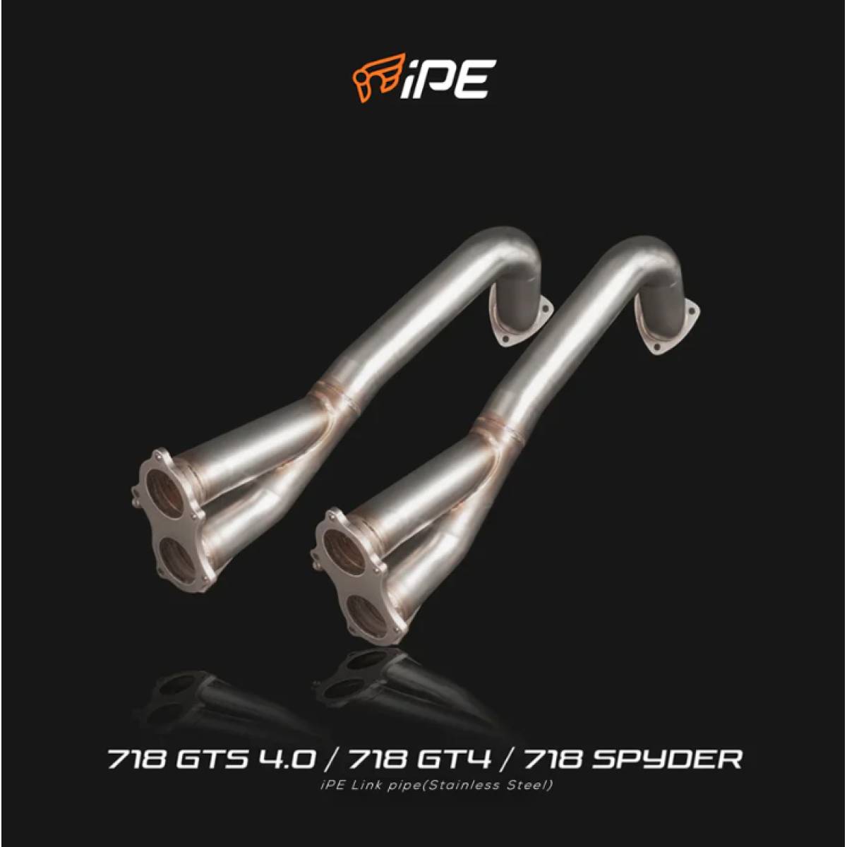 Porsche 982 718 Boxster GTS 4.0 718 Cayman GTS 4.0 2020 - Current Front Pipe Non-OPF Version