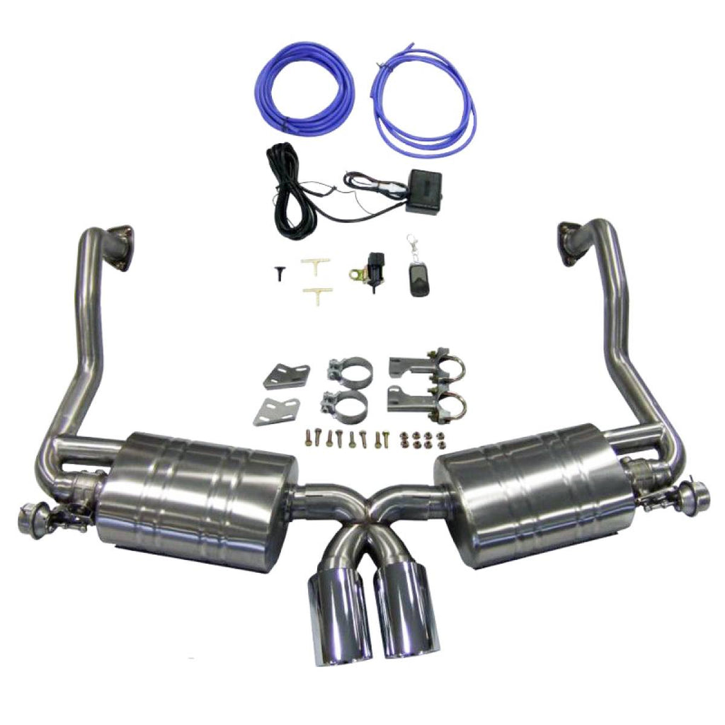 Porsche 987.2 Boxster & Cayman Valved Cat Back Exhaust Silencers
