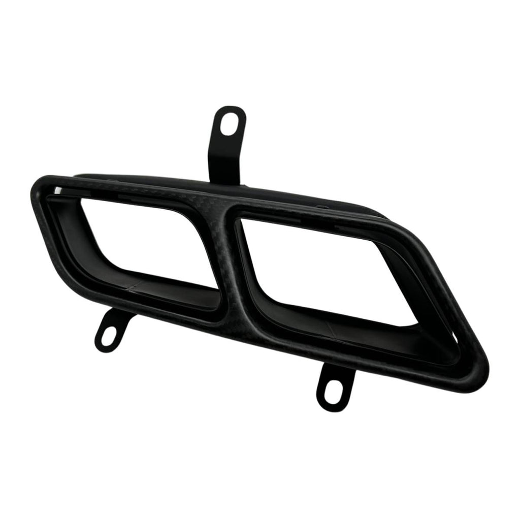 Audi R8 V10 Gen 2 Carbon Fibre Square Exhaust Tailpipes