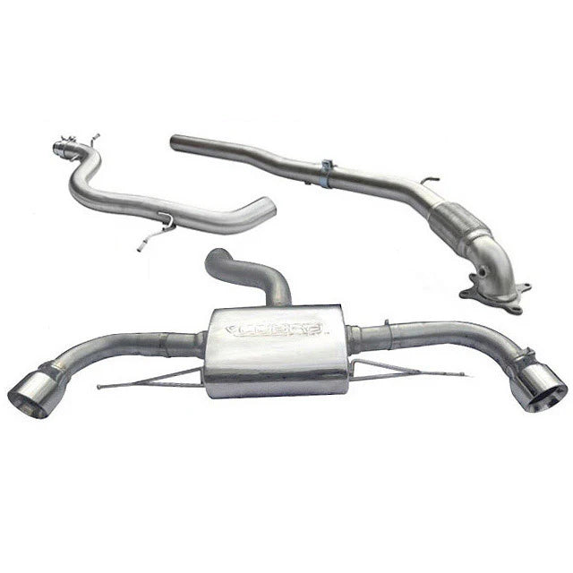 COBRA SPORT - Audi TT (Mk2) 1.8/2.0 TFSI (2WD) 2011-14 Dual Exit Turbo Back Performance Exhaust