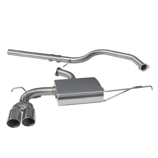 COBRA SPORT - Audi A3 (8P) 2.0 TDI 140PS (2WD) (3 Door) Twin Tip Cat Back Performance Exhaust