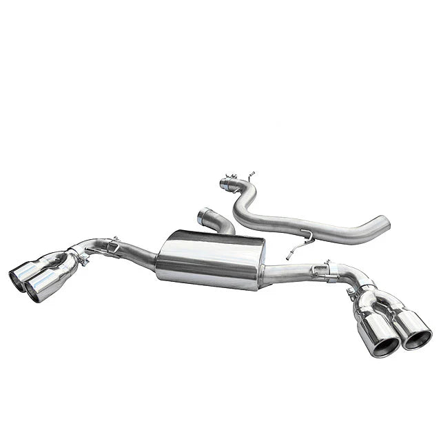 COBRA SPORT - Audi TT (Mk2) 1.8/2.0 TFSI (2WD) (2007-11) Cat Back Performance Exhaust
