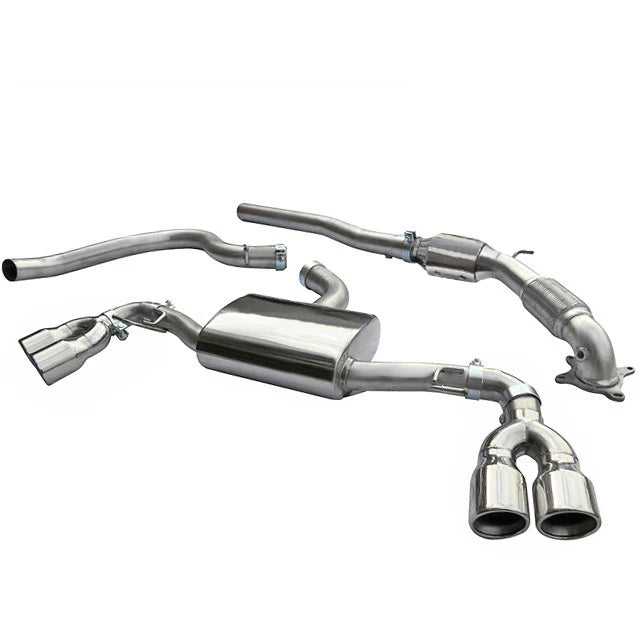 COBRA SPORT - Audi TT (Mk2) 1.8/2.0 TFSI (2WD) (2007-11) Turbo Back Performance Exhaust