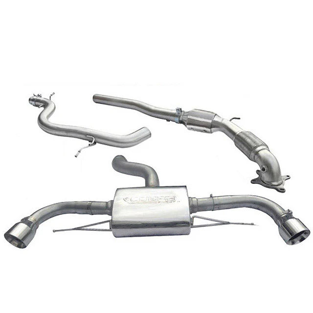 COBRA SPORT - Audi TT (Mk2) 1.8/2.0 TFSI (2WD) 2011-14 Dual Exit Turbo Back Performance Exhaust