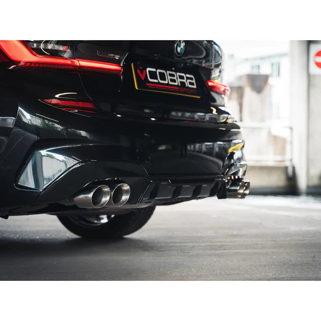 COBRA SPORT - BMW 330i (G20) (19>) Non-Valved Quad Exit M3 Style Performance Exhaust