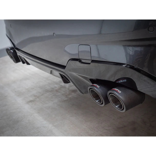 COBRA SPORT - BMW 330e (G20) (19>) Non-Valved Venom Quad Exit Rear Axle Back M3 Style Performance Exhaust