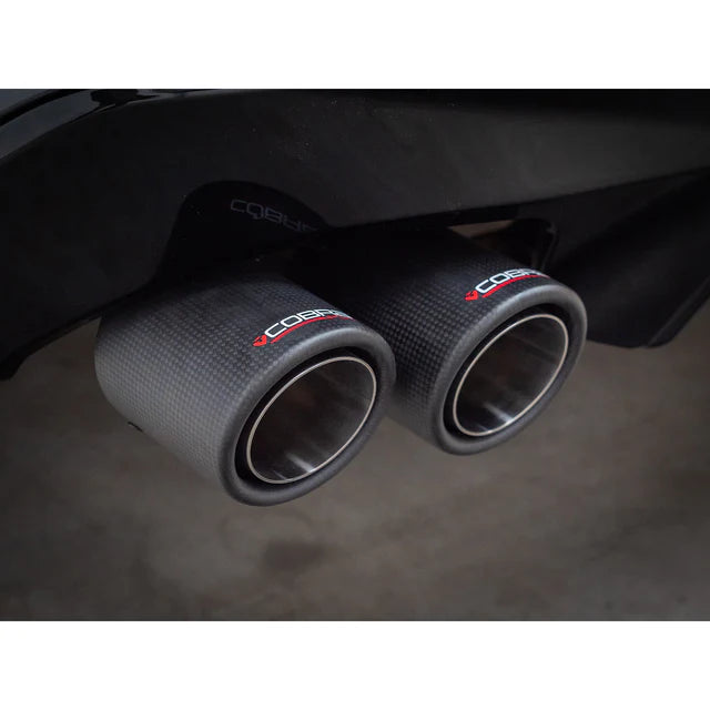 COBRA SPORT - BMW 330e Touring (G21) (19>) Non-Valved Venom Quad Exit Rear Axle Back M3 Style Performance Exhaust